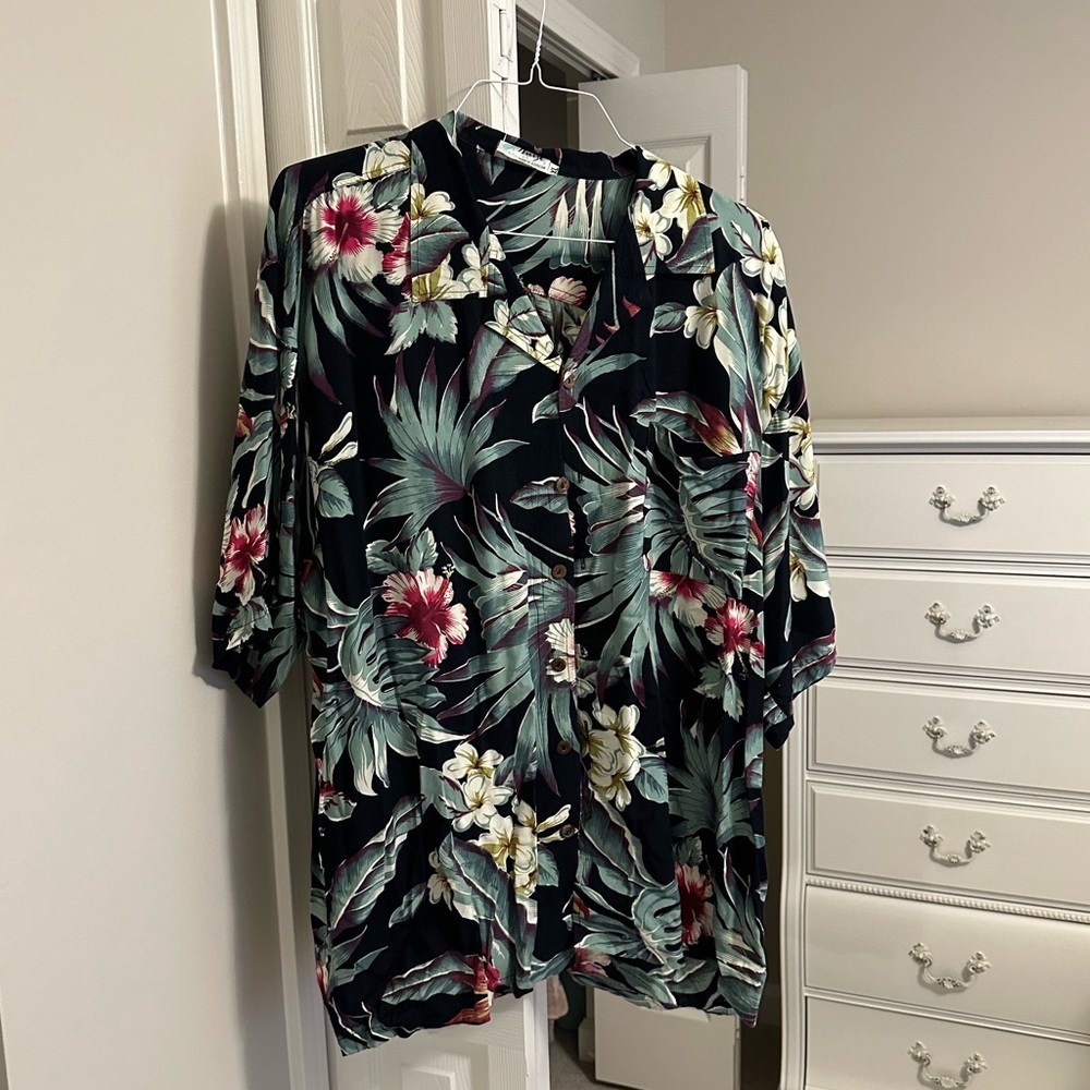 Tropical Breeze Hawaiian Shirt